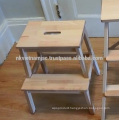 Reaching Things Up High Easily with Acacia Step Stool Made in Vietnam